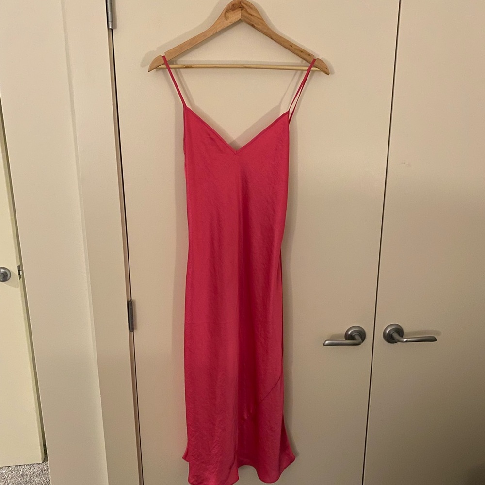 Aritzia Wilfred Only Slip Midi Dress